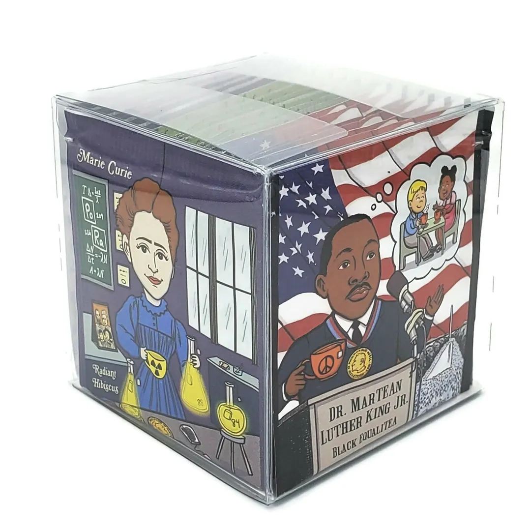 Equalitea OrganicTea Sampler-Araminta Ross, Marie Curie, MLK variant
