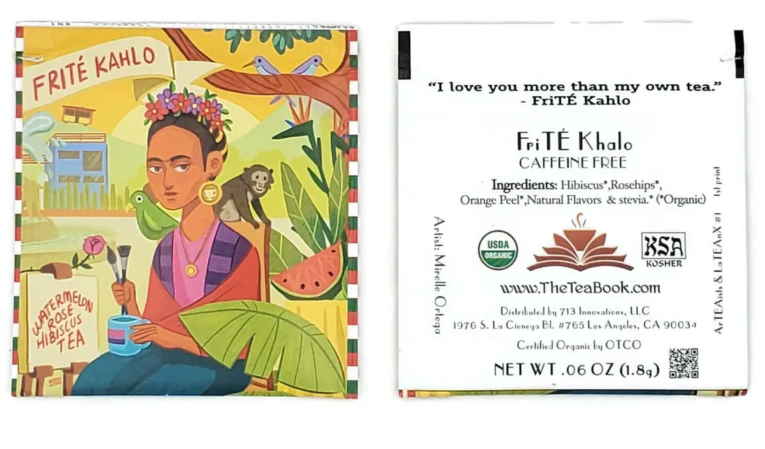 FriTÉ Khalo - Organic Watermelon Rose Hibiscus Tea