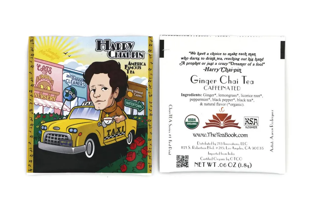 Harry Chai-Pin - America Ginger Chai Tea.