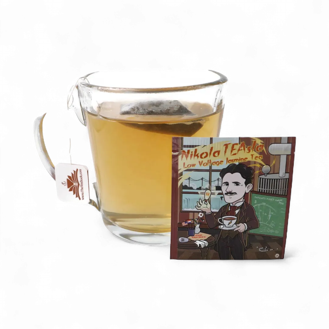Nikola TEAsla - Low Voltage Organic Jasmine Tea.