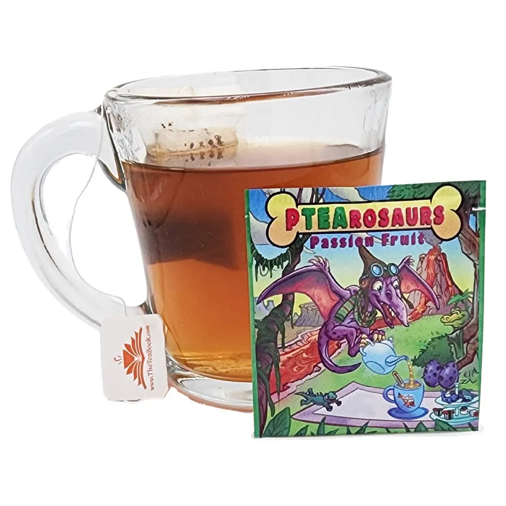 pTEAsaurus (pterodactyl) Passion Fruit Tea TEAhistoric Park. variant
