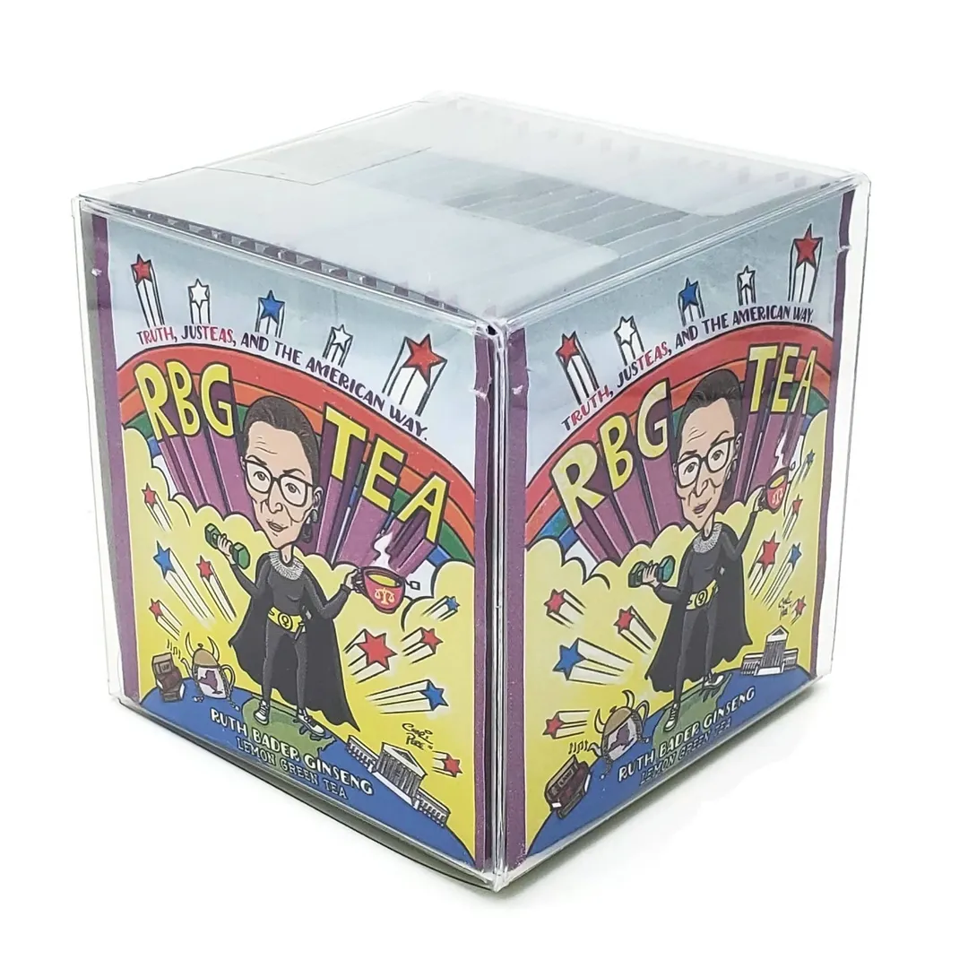 Ruth Bader Ginseng (RBG) - Organic Lemon Green Tea variant