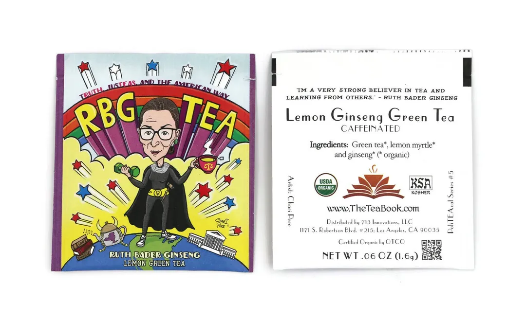 Ruth Bader Ginseng (RBG) - Organic Lemon Green Tea