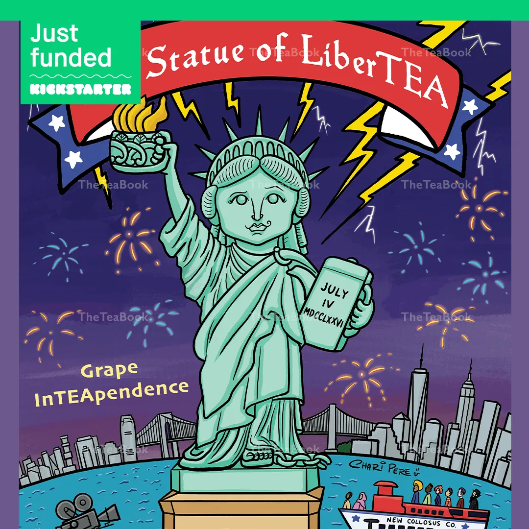 Statue of LiberTEA: Grape InTEApendnce Tea variant