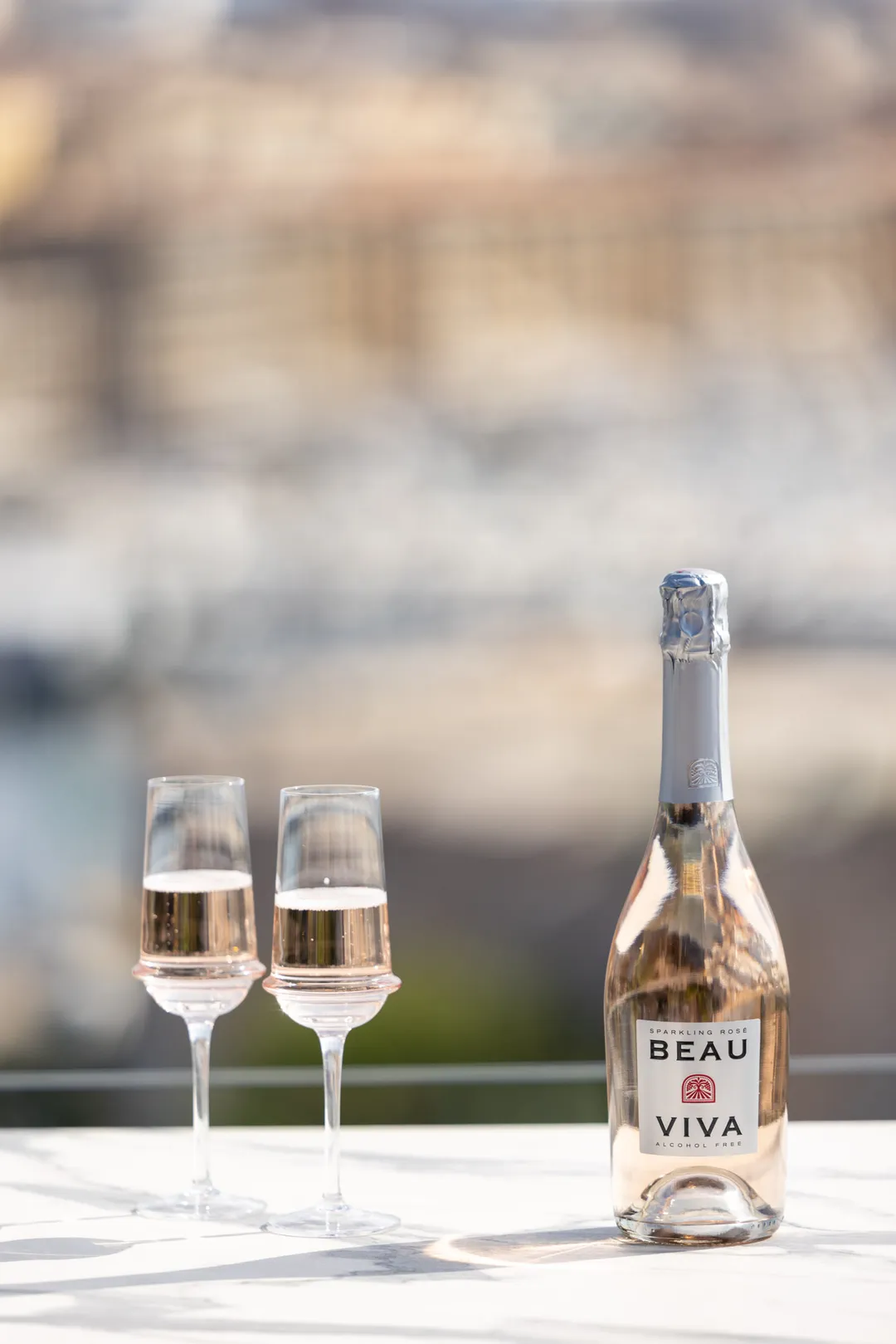 BEAU VIVA 0.0% Sparkling Rose Non-Alcoholic Wine