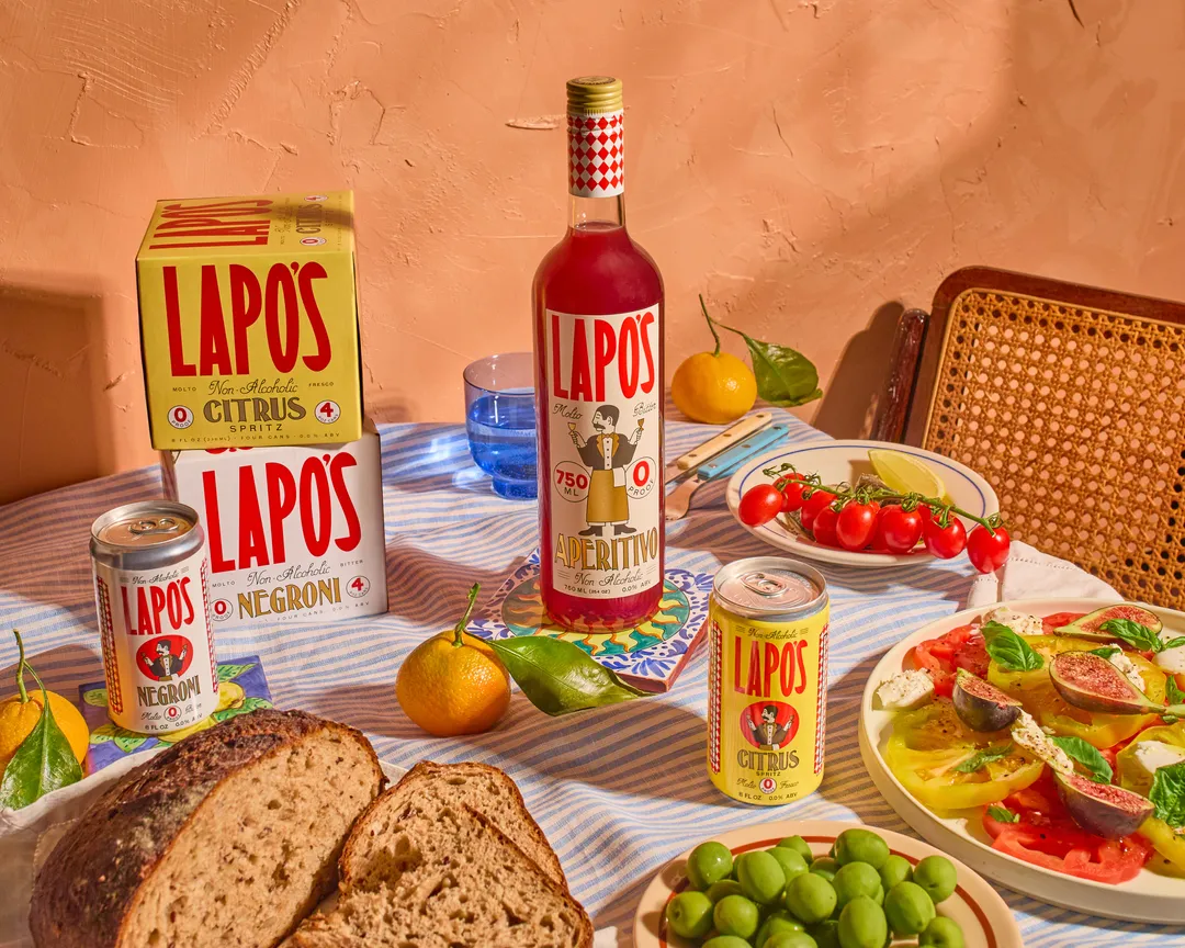 Lapo's Non-Alcoholic Citrus Spritz | 4-Pack