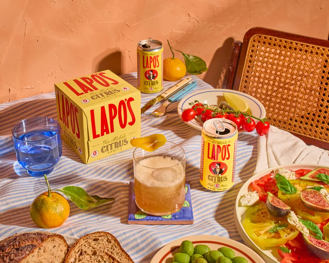 Lapo's Non-Alcoholic Citrus Spritz | 4-Pack