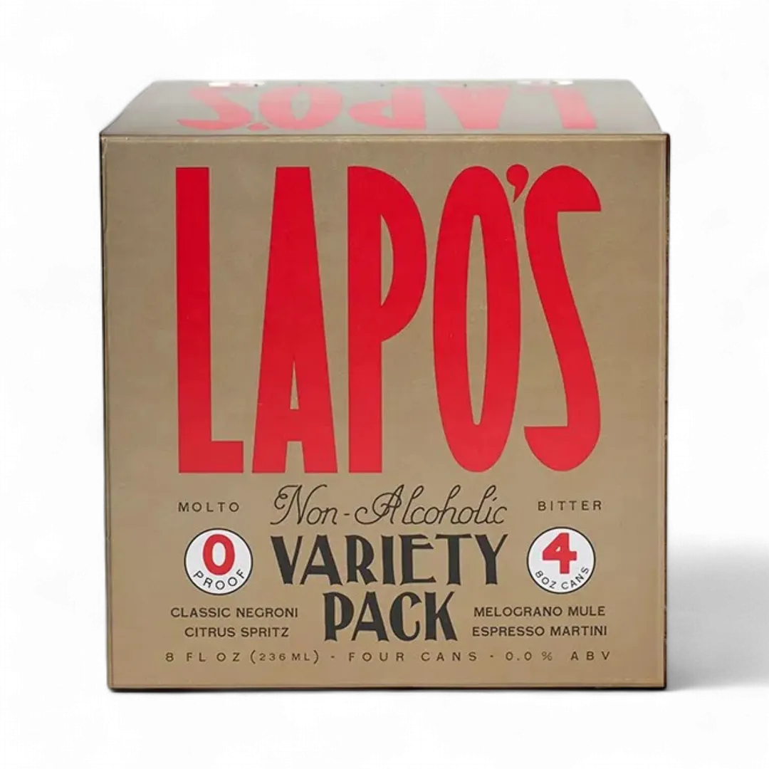 Lapo's Non-Alcoholic Core Variety 4-Pack