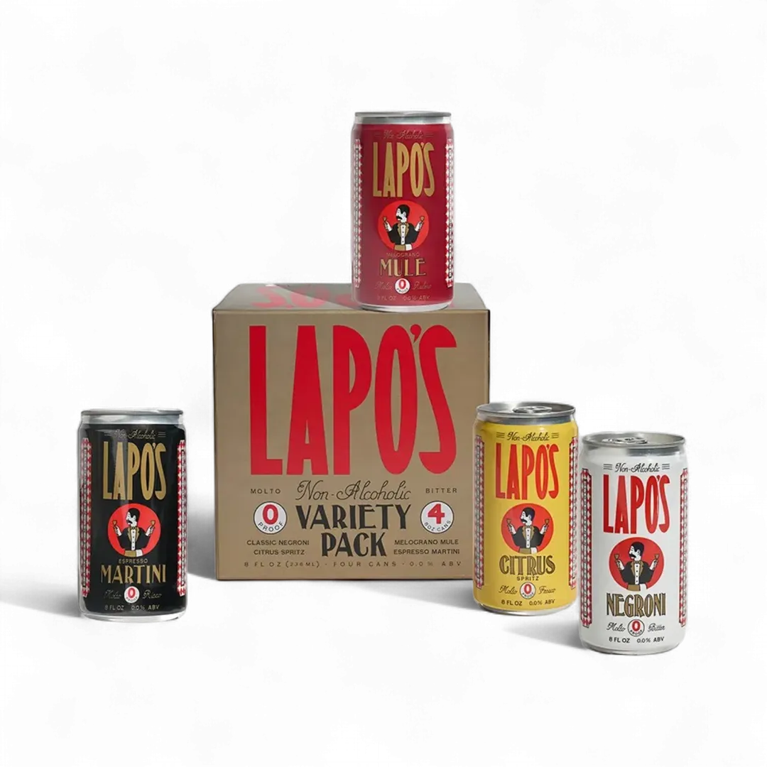 Lapo's Non-Alcoholic Core Variety 4-Pack