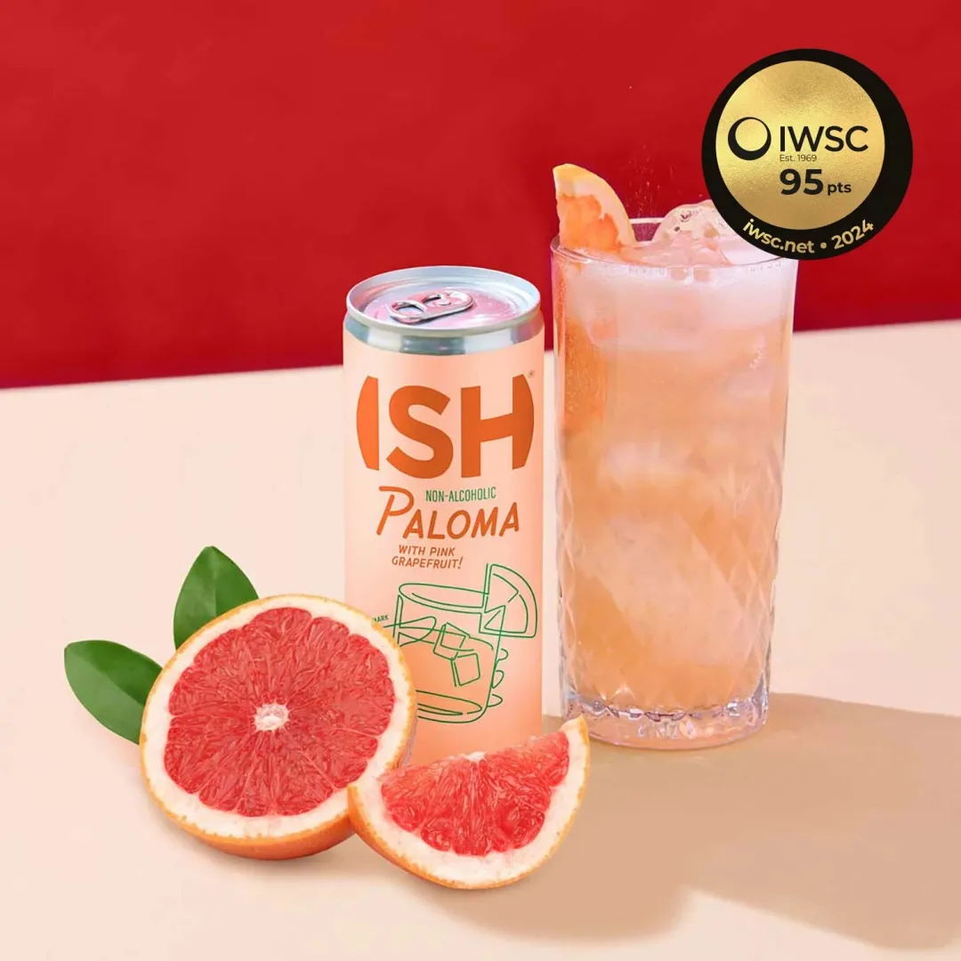ISH Paloma Canned Cocktail - 4-Pack