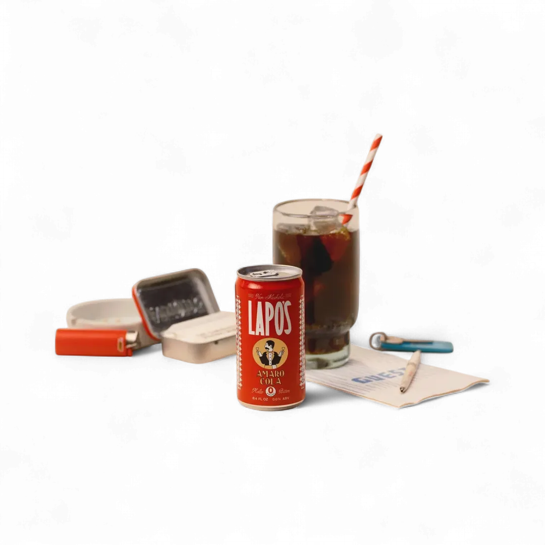Lapo's Amaro & Cola - Non-Alcoholic Cocktail | 4-Pack