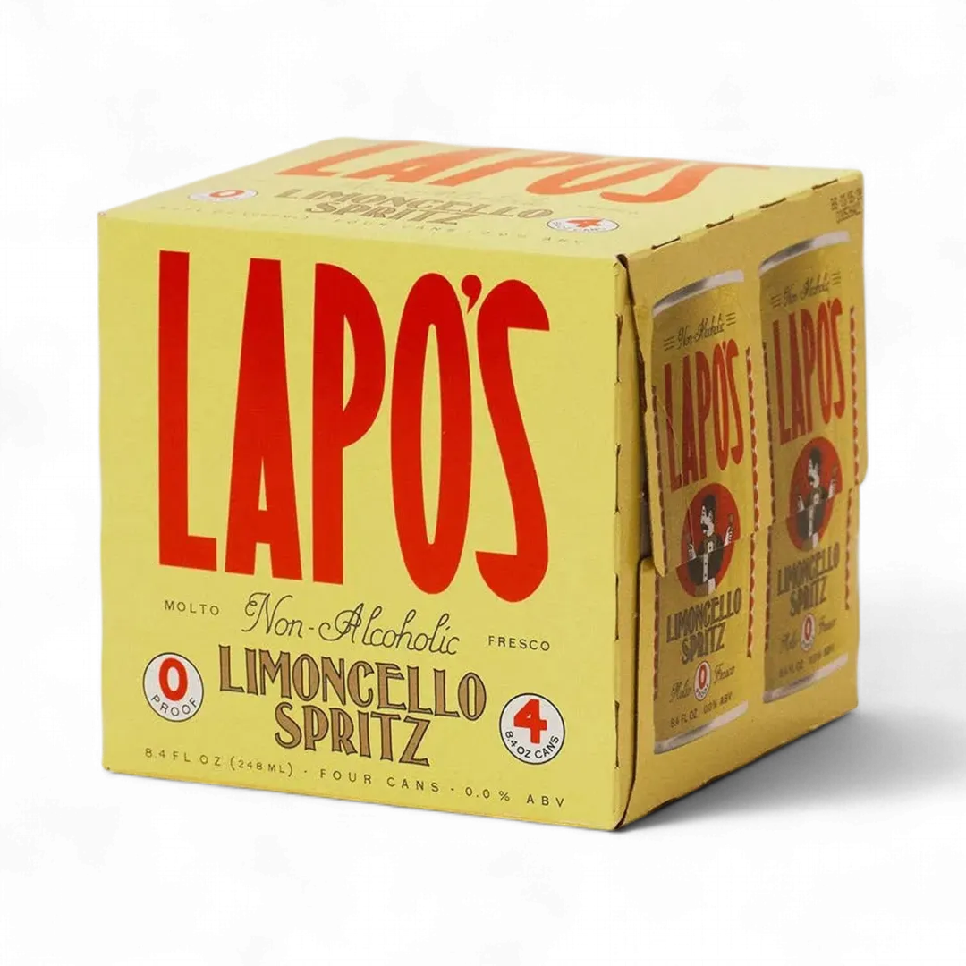 Lapo's Non-Alcoholic Limoncello Spritz | 4-Pack (Limited)