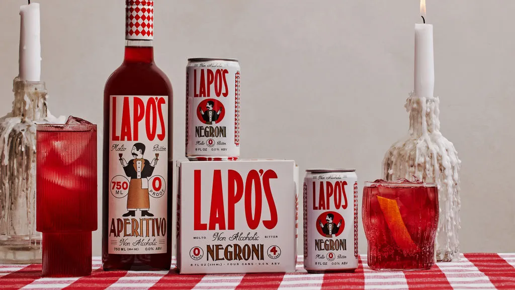 Lapo's Non-Alcoholic Negroni | 4-pack