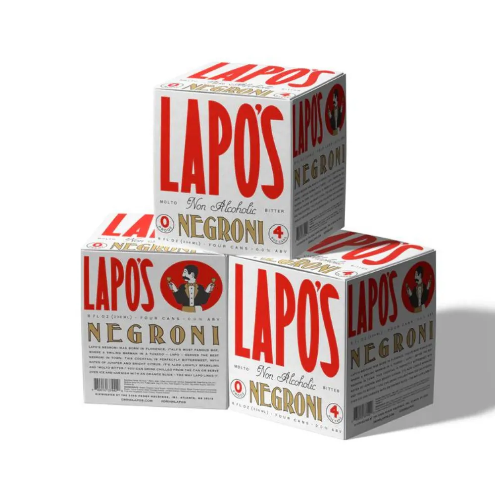 Lapo's Non-Alcoholic Negroni | 4-pack