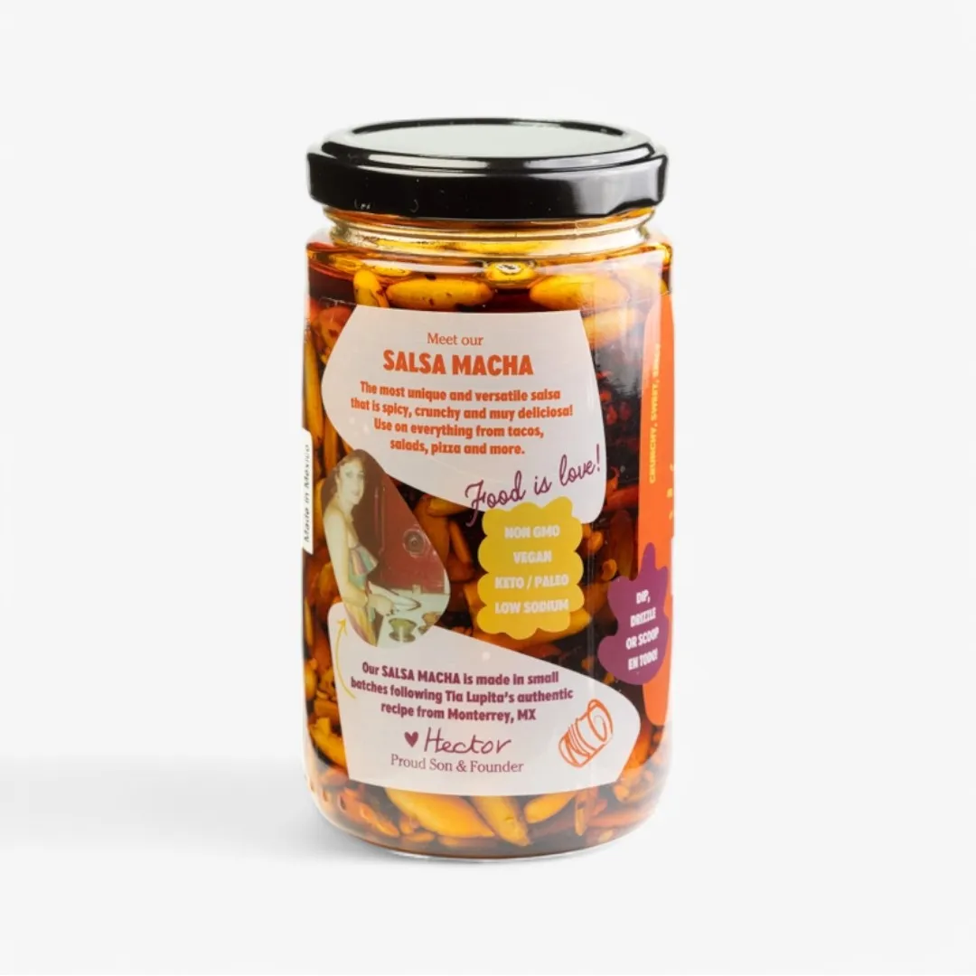 Salsa Macha - Cranberry and Chile Morita