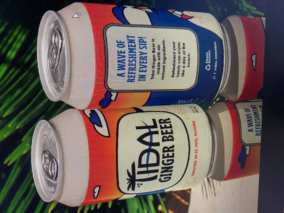 Tidal Ginger Beer – Case of 24 12oz Cans