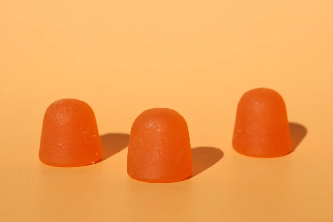Orange Cream Gummy Candy Low Sugar 5g, Prebiotics, Fruit Juice (12-pack)