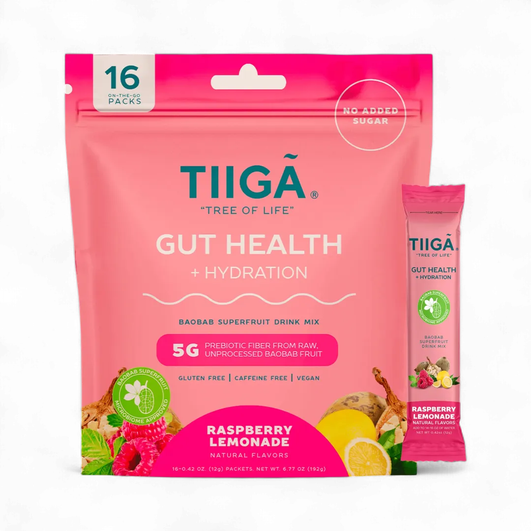 Tiiga Gut Health + Hydration | 16 Pack Bags