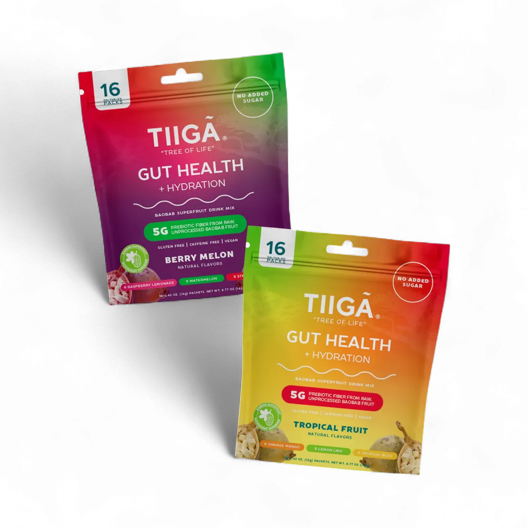 Tiiga Gut Health + Hydration | Variety Packs