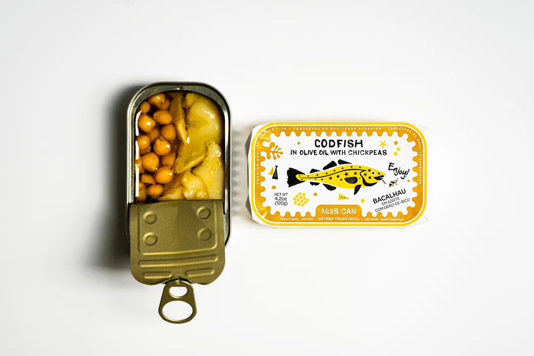 Cod with Olive Oil and Chickpeas