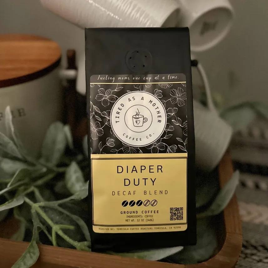 Diaper Duty - Decaf Blend - 12oz (Ground Coffee)