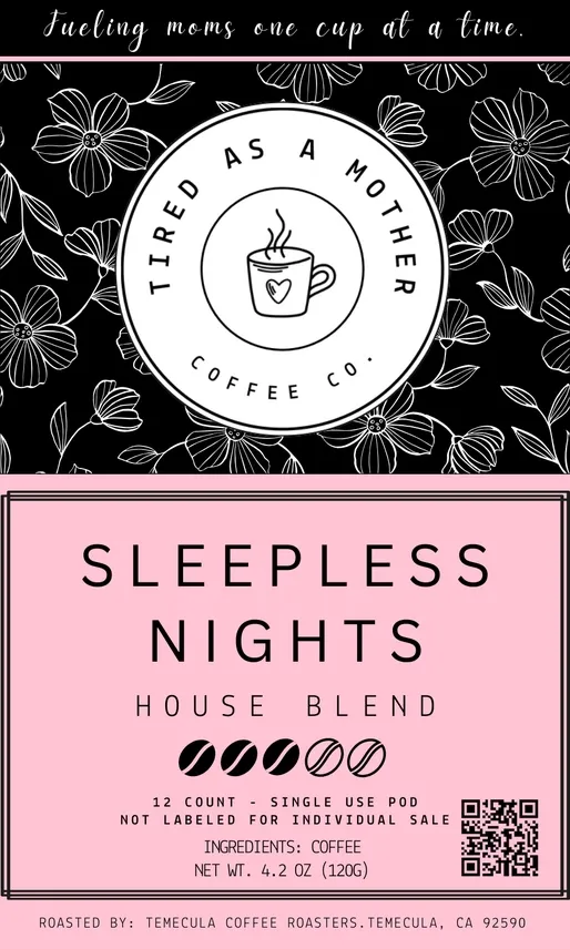 Sleepless Nights - House Blend - 12 Count Pods