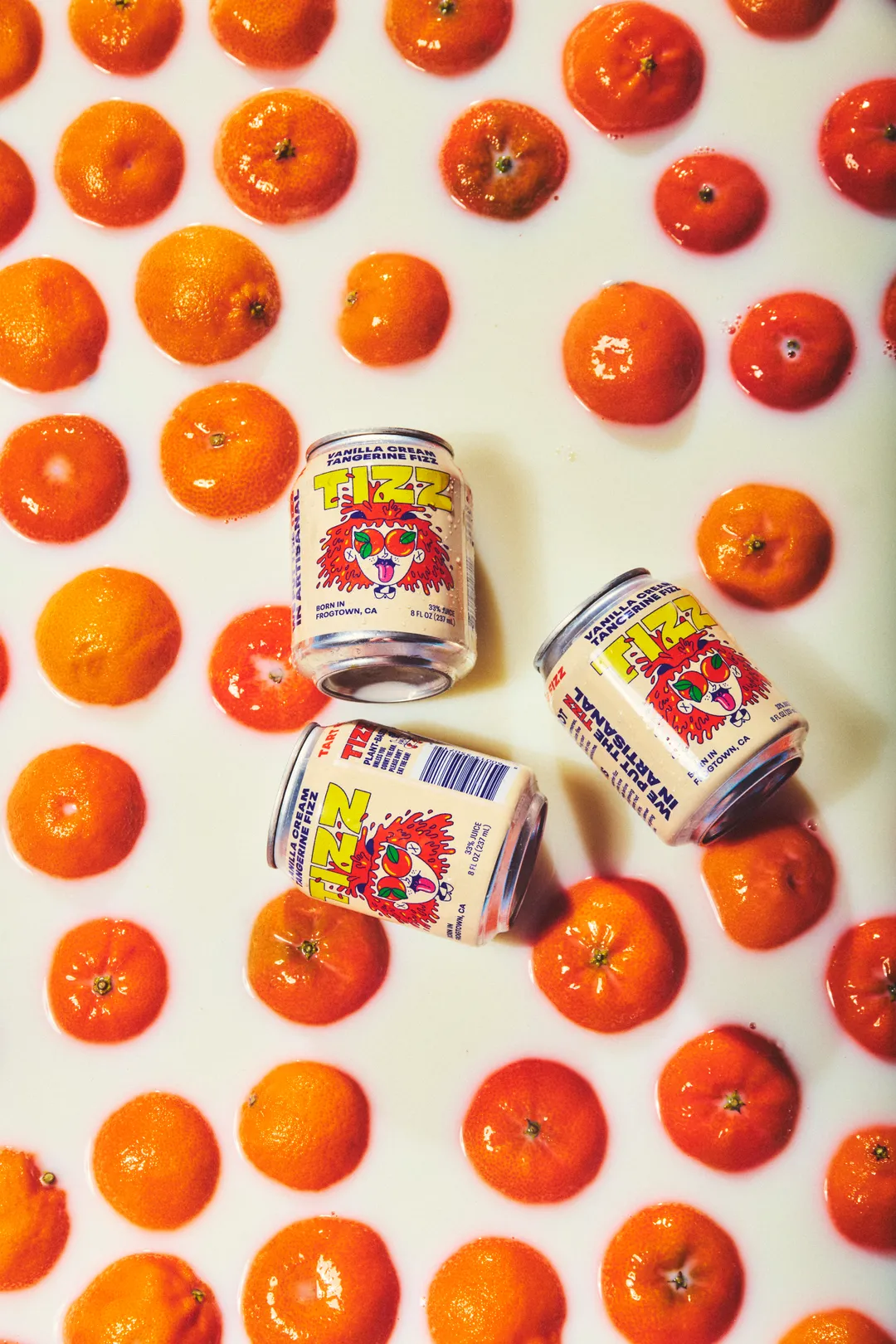 VANILLA CREAM TANGERINE FIZZ 12 PACK