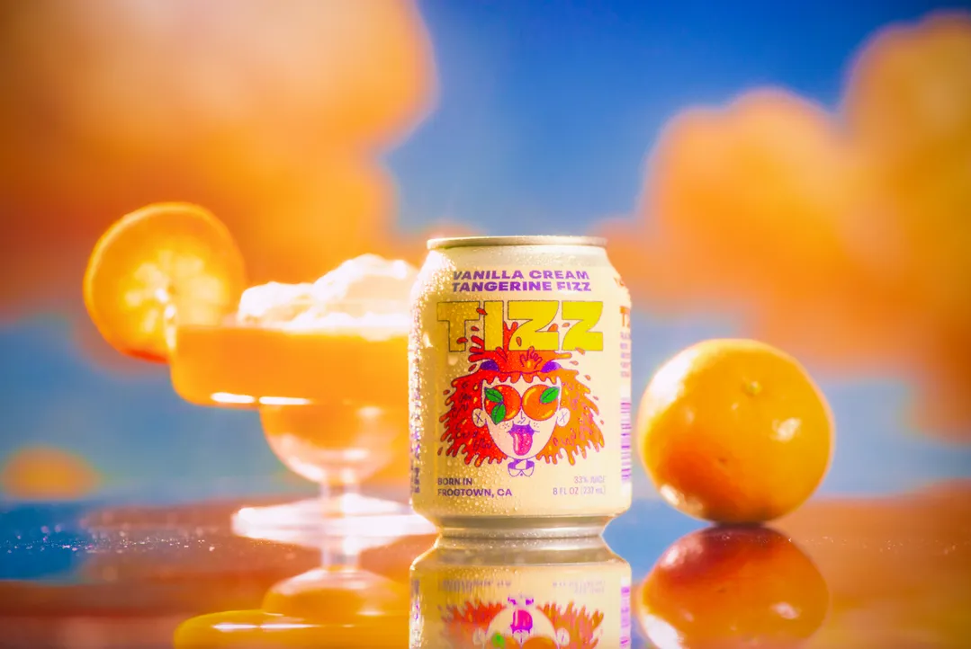 VANILLA CREAM TANGERINE FIZZ 12 PACK