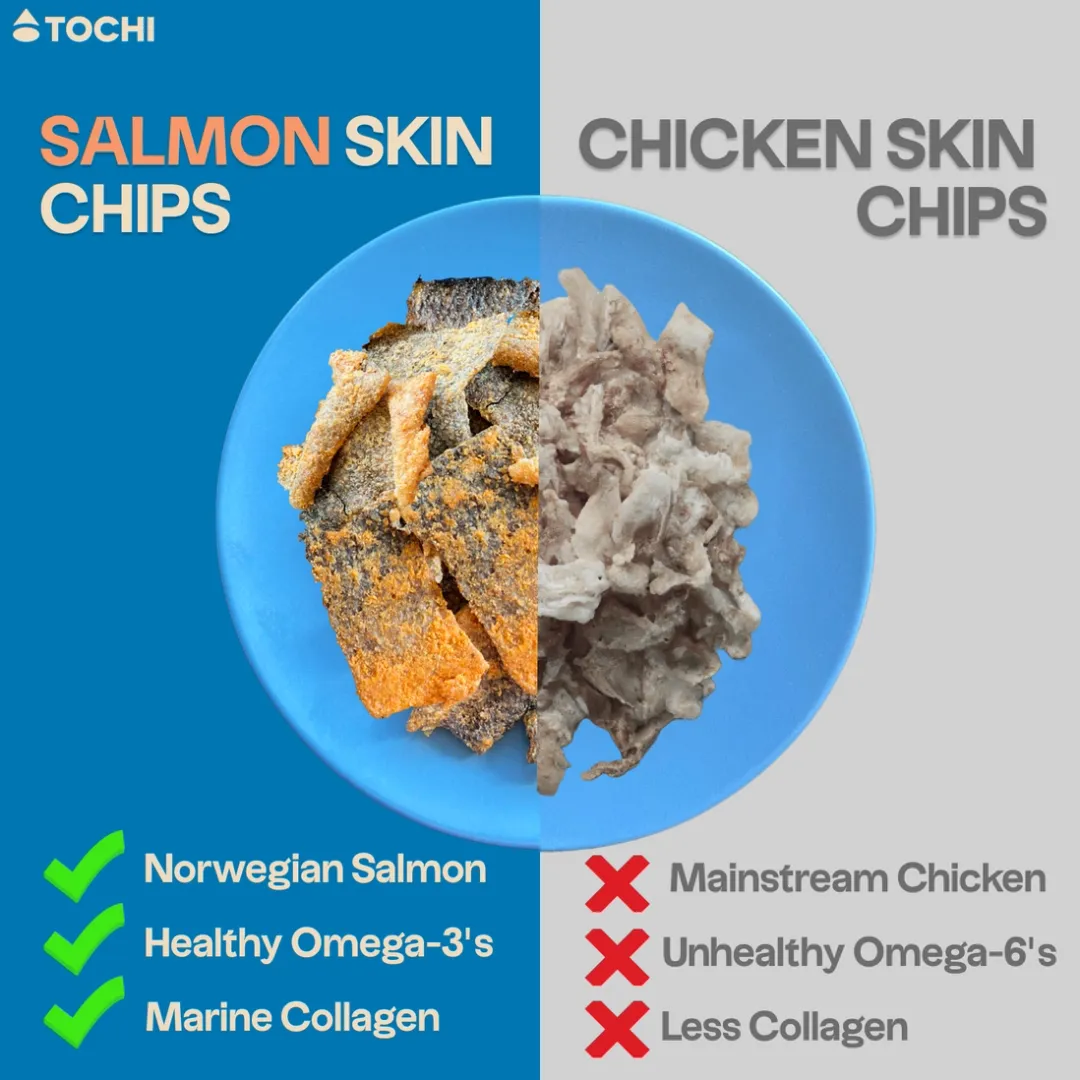Salmon Chips Sriracha *New Size* 50g