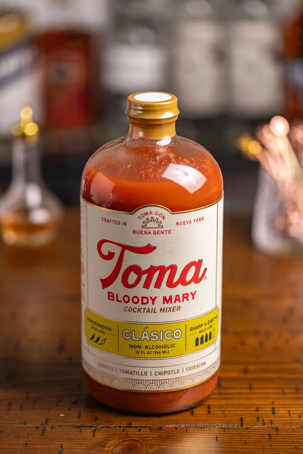 Toma Bloody Mary Mixer - Bestseller Variety Pack 32oz