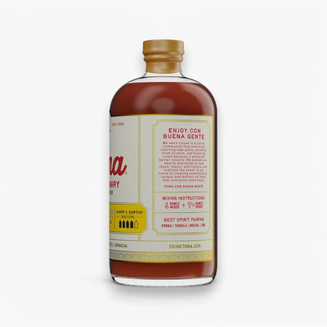 Toma Bloody Mary Mixer - Clasico 32oz