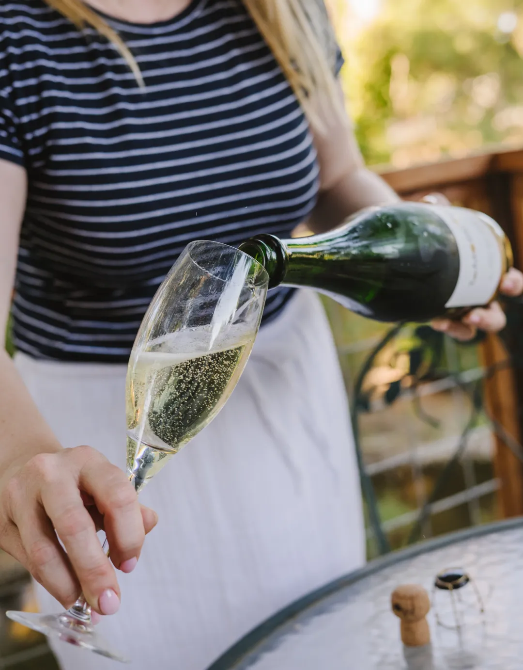 Tomorrow Cellars Sparkling Blanc De Rhône NV 