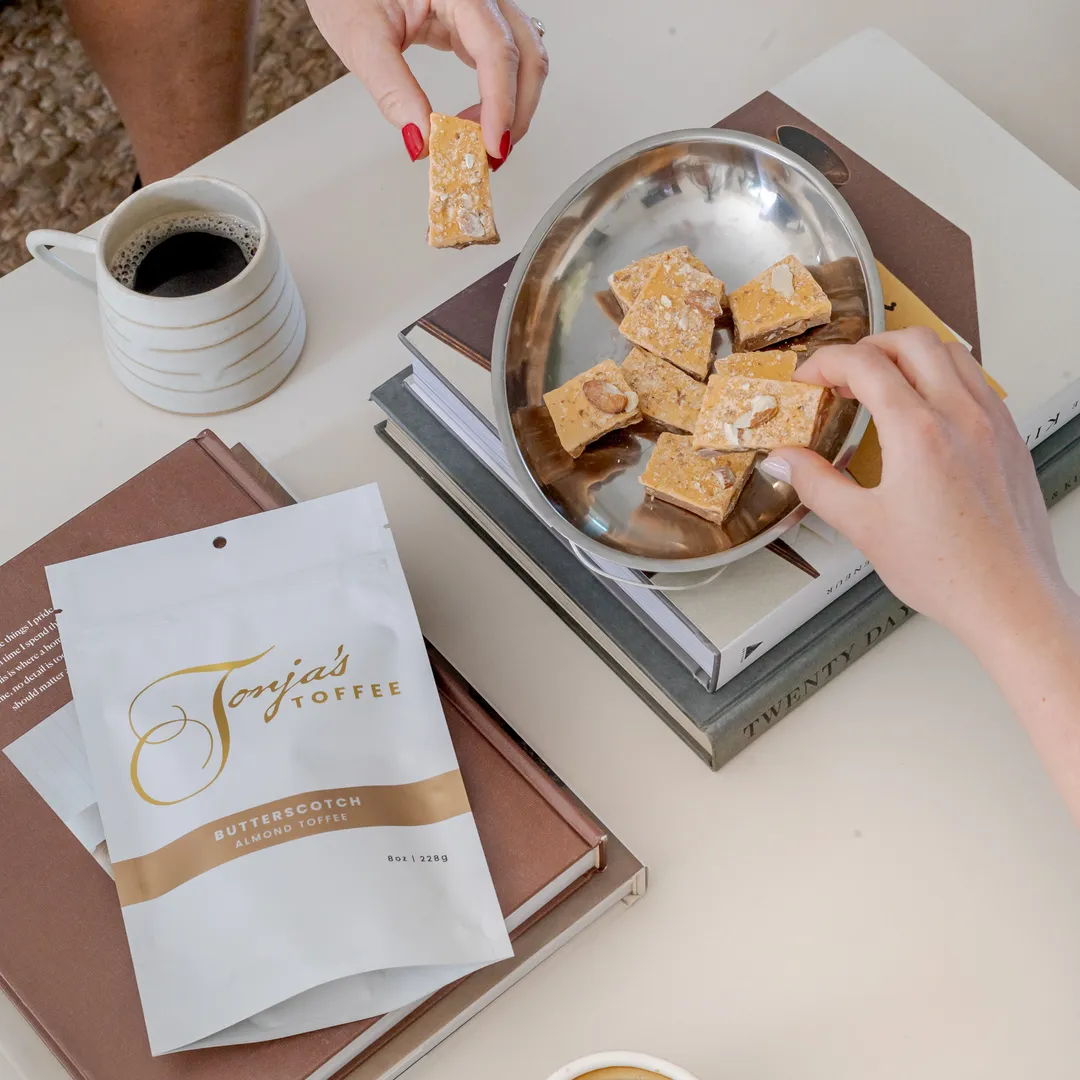 Butterscotch Almond Toffee