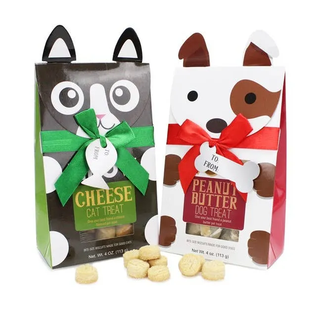 Character Pet Treats – Crunchy Bites: Cheese & Peanut Butter