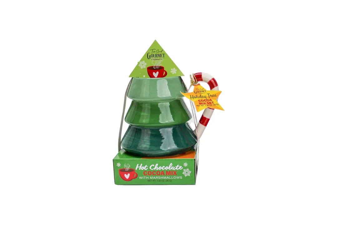 Christmas Tree Mug Set - Cocoa Mix: Hot Chocolate