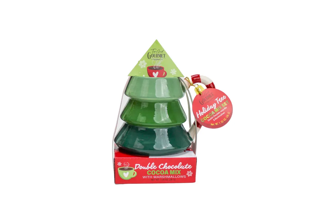Christmas Tree Mug Set - Cocoa Mix: Hot Chocolate