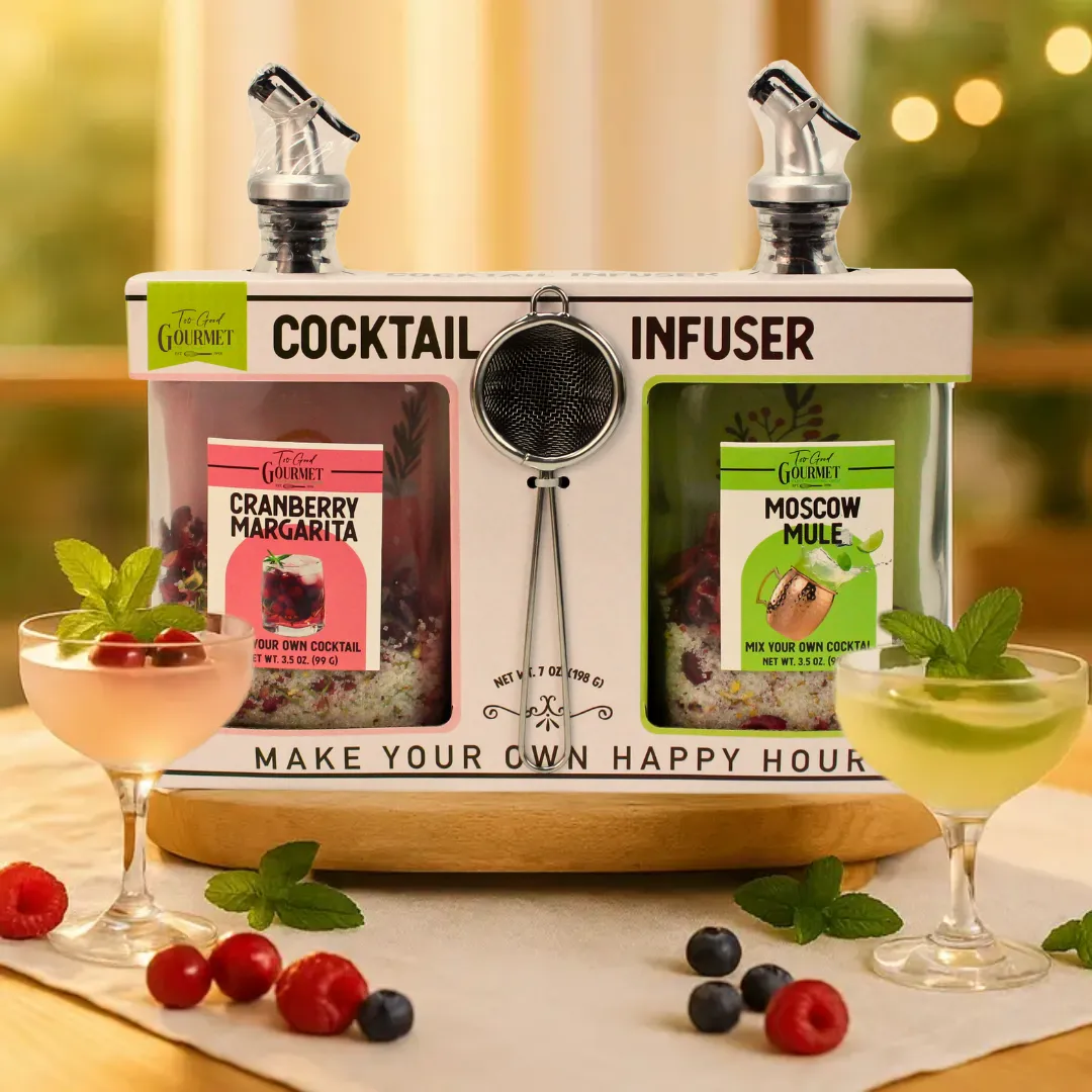 Cocktail Infuser Set - Cranberry Margarita & Moscow Mule