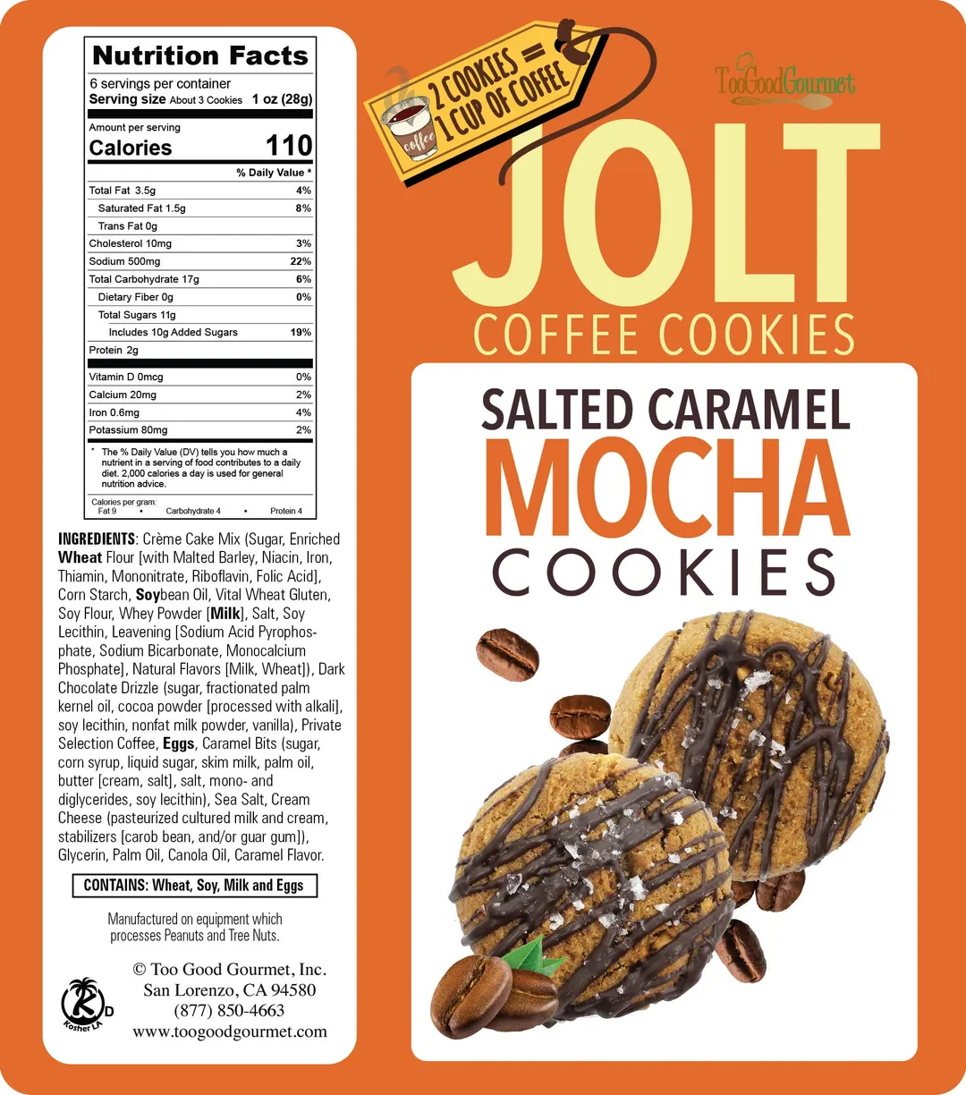 Coffee Lover Cookies – Salted Caramel Mocha & Espresso Mocha