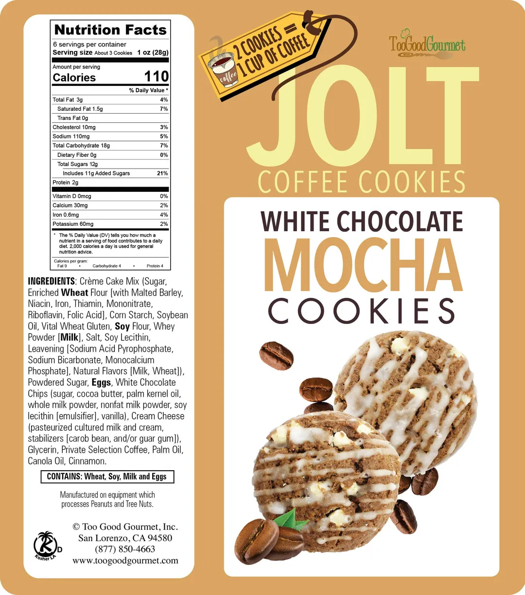Coffee Lover Cookies – Salted Caramel Mocha & Espresso Mocha