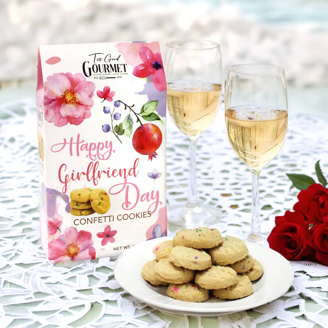 Confetti Cookies - Girlfriend's Day Sentiment