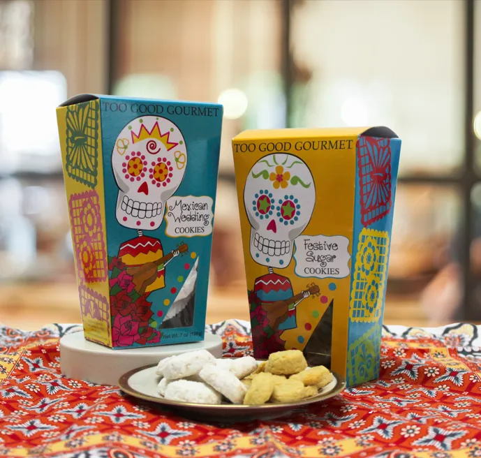 Day of the Dead Cookies - Sugar & Mexican Wedding Cookies