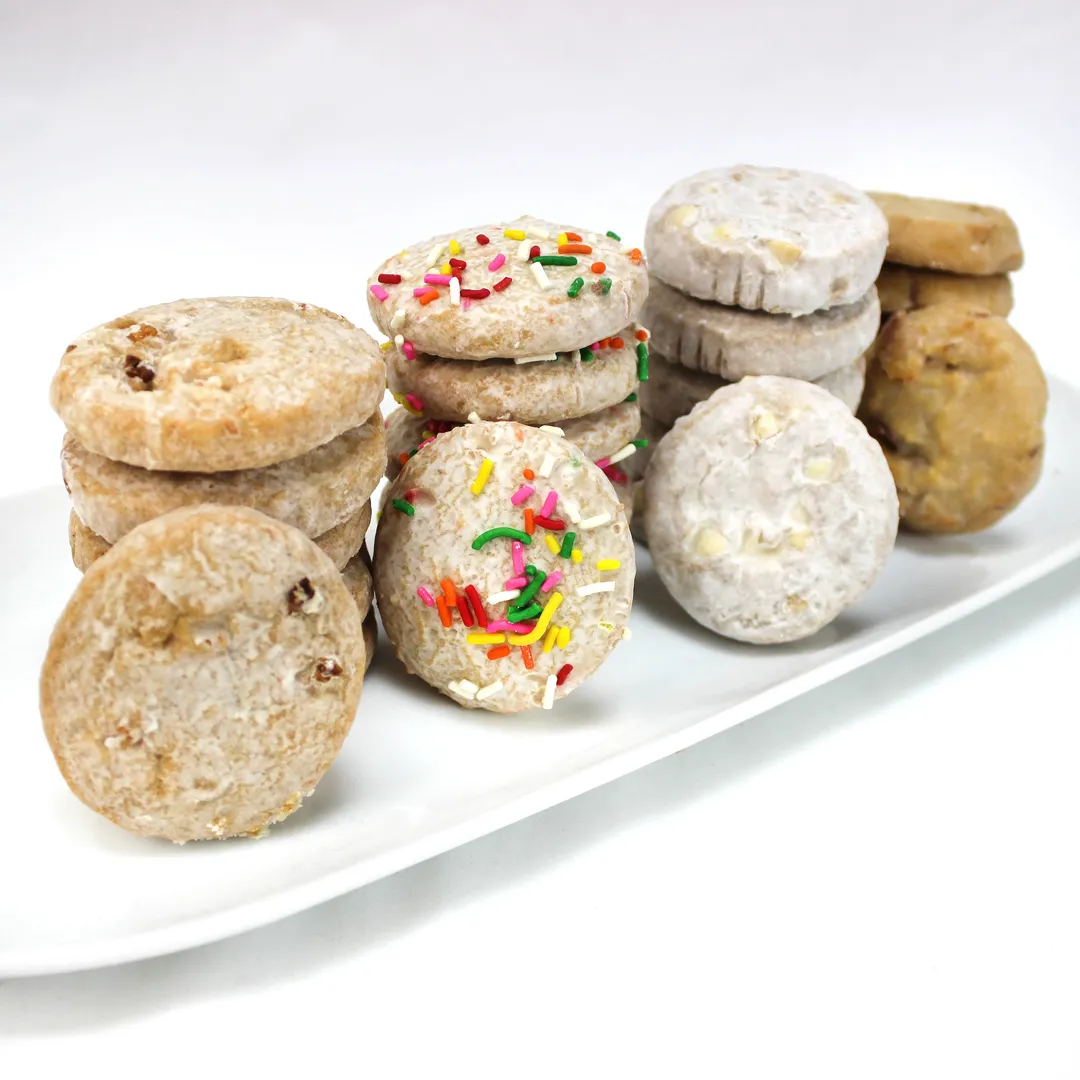 Donut Cookies - Glazed, Cinnamon, Apple Fritter