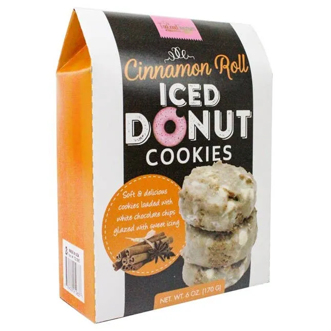 Donut Cookies - Glazed, Cinnamon, Apple Fritter