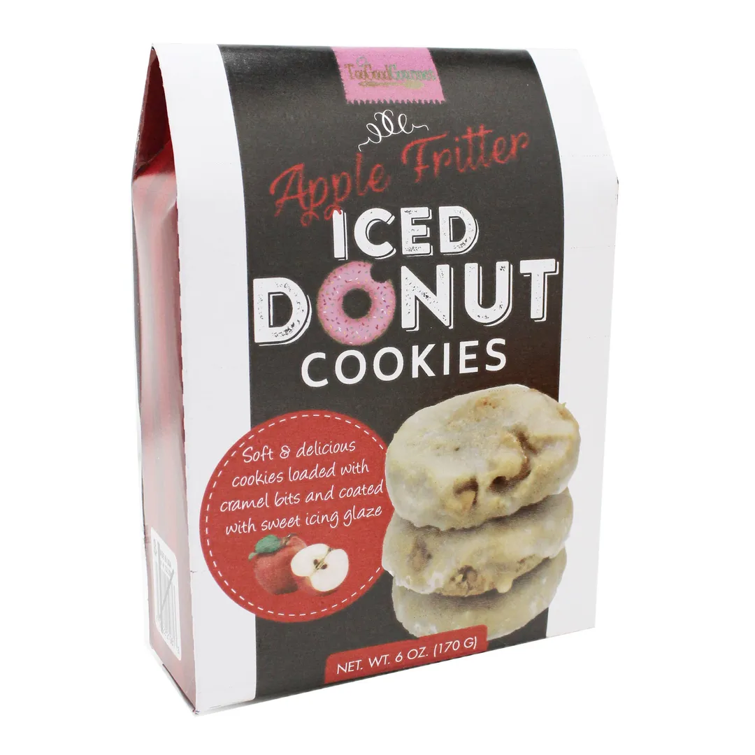 Donut Cookies - Glazed, Cinnamon, Apple Fritter