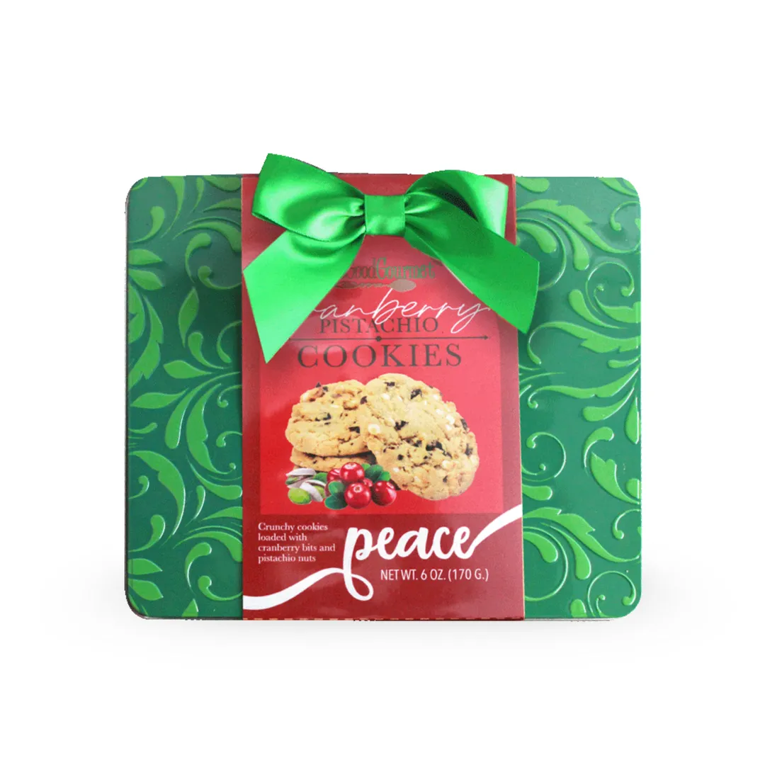 Elegant Tins - Salted Caramel & Cranberry Pistachio Cookies