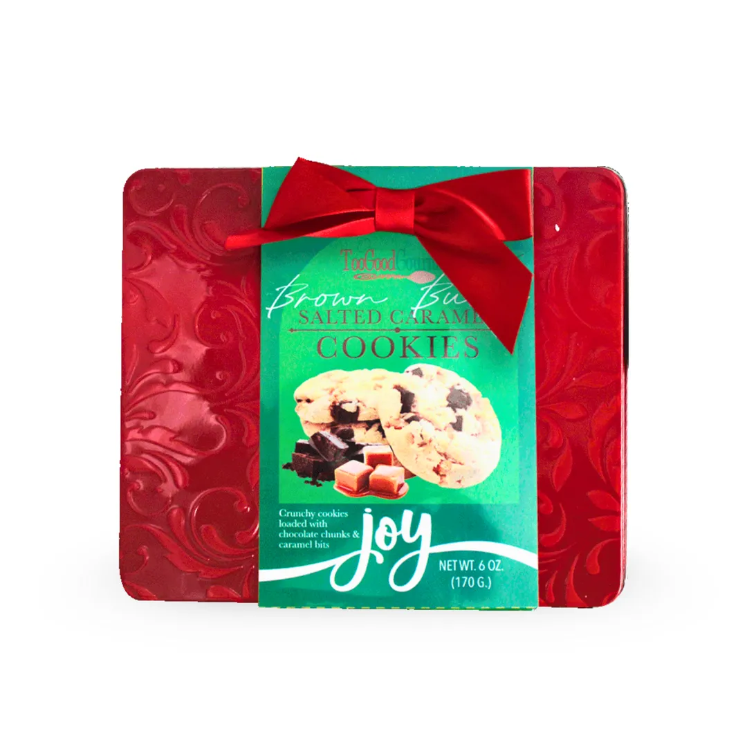 Elegant Tins - Salted Caramel & Cranberry Pistachio Cookies