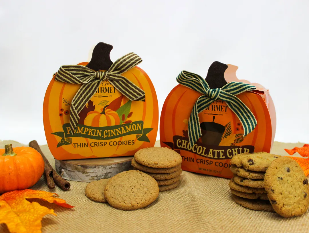 Fall Cookies - Chocolate Chip & Pumpkin Cinnamon Crisp