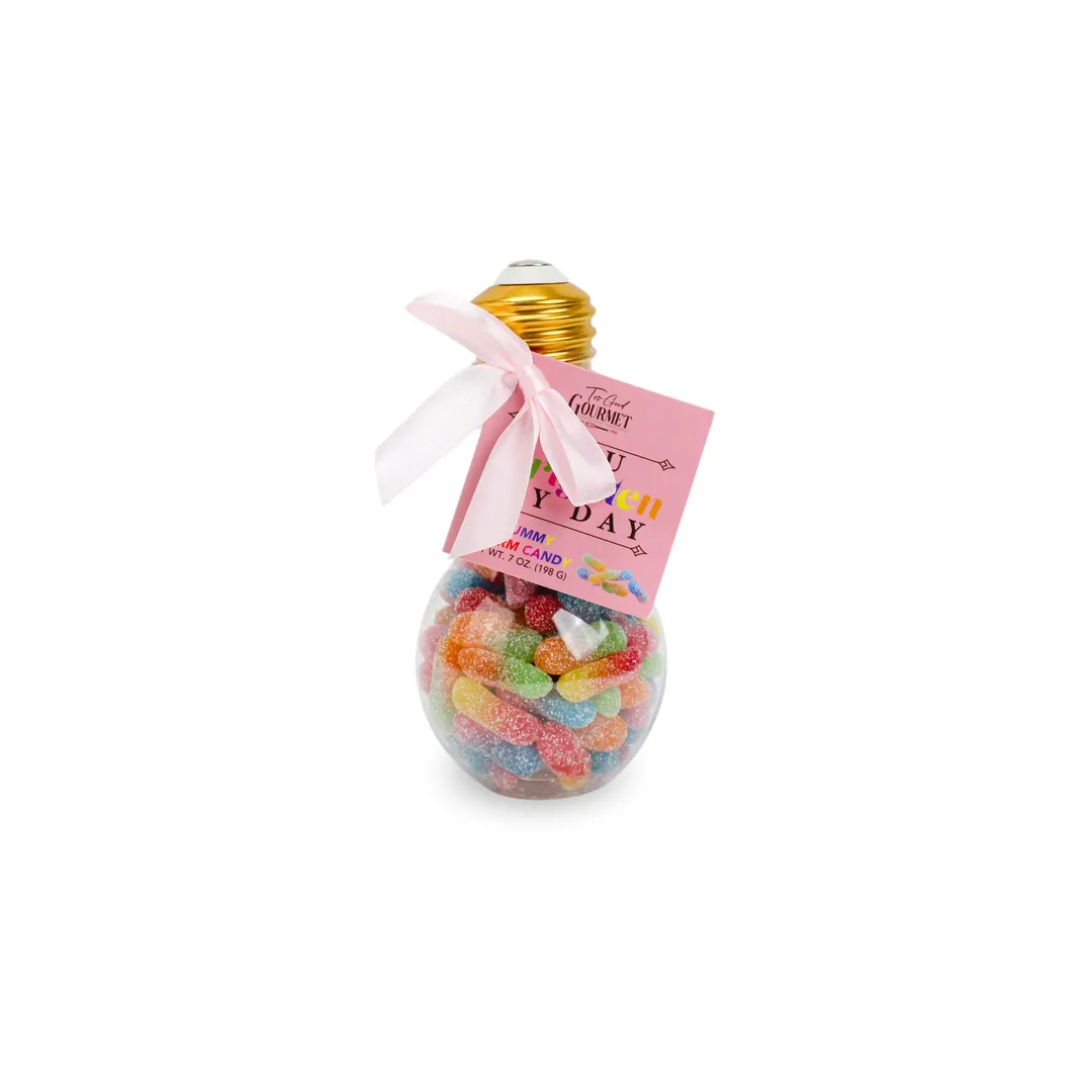 Gummy Candy Sentiments - Gummy Worms & Gummy Bears