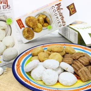 Hispanic Line: Mexican Wedding, Polvorones, Churro, Horchata