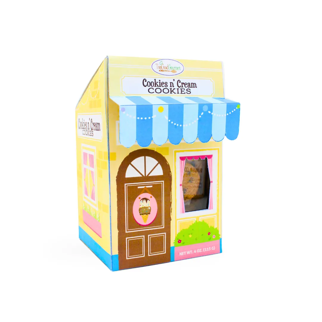 Ice Cream Shop Cookies – Vanilla Bean and Cookies & Cream